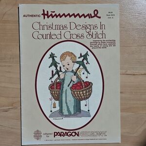 Leaflet Cross Stitch Paragon Needlecraft Authentic Hummel Christmas Designs
